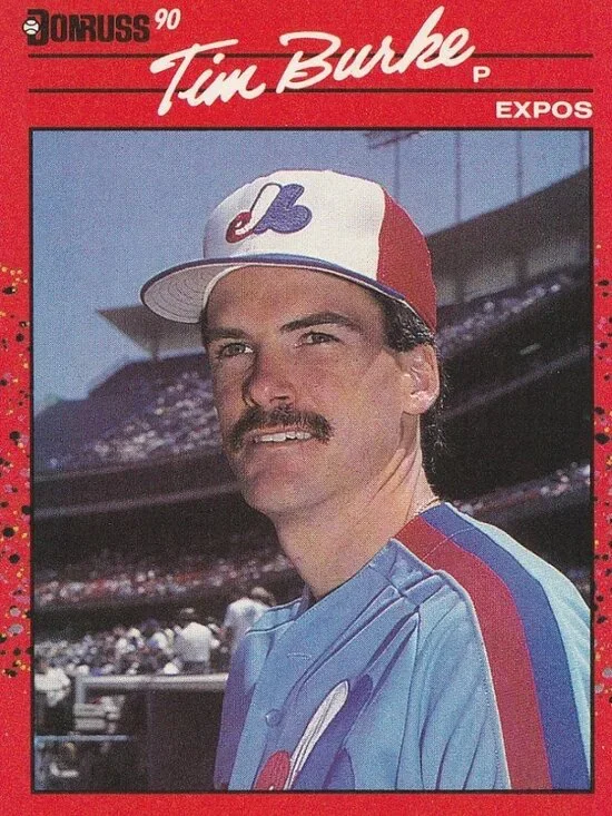 Tim Burke Baseball Card Collection - Picture 2 of 3